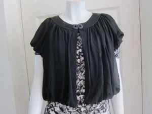 Black Joseph Ribkoff polyester bolero shrug new with tags rrp £149 - Picture 1 of 11