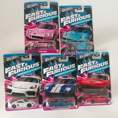 Lot of 5 Hot Wheels FAST AND FURIOUS Women of Fast (2023, Mattel) - Image 1 of 4