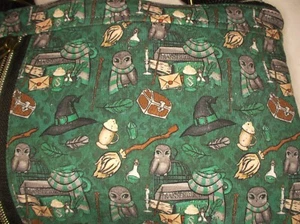 Harry Potter Hogwarts Hat Print Used I'm All Ears Handmade Crossbody Bag Purse - Picture 1 of 8