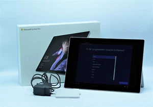 Microsoft Surface Pro (12,3 Zoll, Intel Core m3, 7.Gen., 4GB ,128GB SSD mit OVP - Bild 1 von 5