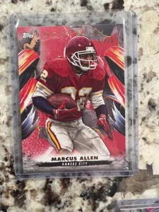 2024 TOPPS NFL INCEPTION RED PARRALLEL CARD /75 KANSAS CITY CHIEFS MARCUS ALLEN - Picture 1 of 1