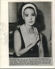 1964 Press Photo Arlene De. Fava, booked in New York on a weapons charge