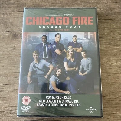 Chicago Fire Season Four/ Series 4 NEW SEALED DVD - Image 1 of 2