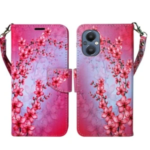 For OnePlus Nord N20 5G, PU Faux Leather Wallet Phone Case Flip Stand Strap Card - Picture 1 of 21