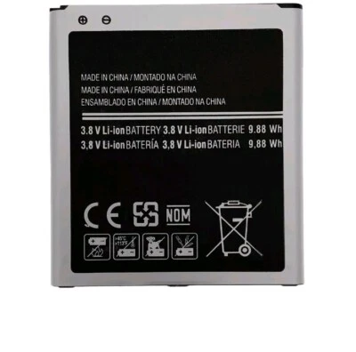 Batería Nueva Para Samsung Galaxy SM-G530AZ SM-G530T EB-BG530CBU 3.8V 2600mAh Foto 1 de 4