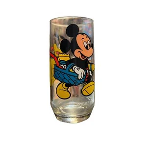 Mickey Mouse Picnic (Vintage Glass, Walt Disney) - Picture 1 of 4