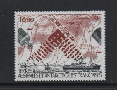 TAAF  FSAT 1987 AIR - "INMARSAT" SATELLITE (SG230) *VF MNH* - Image 1 of 2