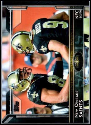 2015 Topps New Orleans Saints  #242 Drew Brees FREE SHIPPING! - Image 1 of 2