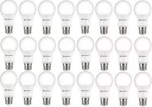 24 Pack 60-Watt Equivalent A19 Non-Dimmable LED Light Bulb Daylight - EcoSmart - Picture 1 of 5