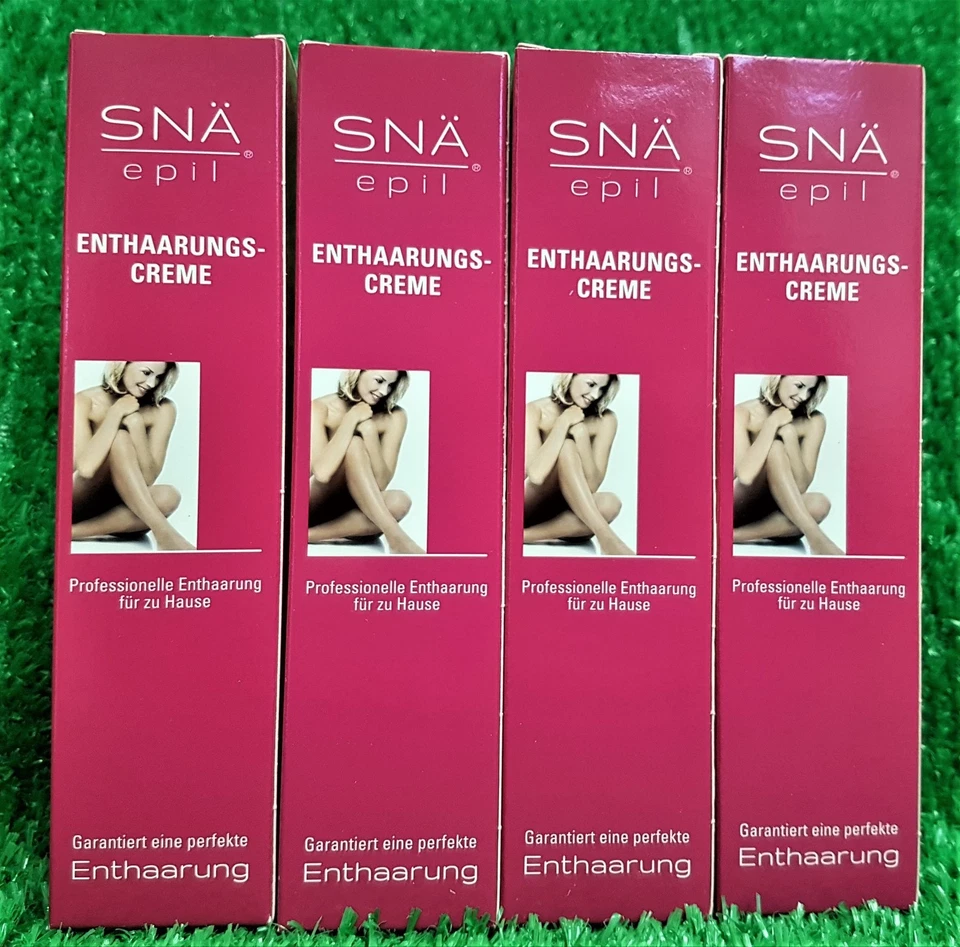 (41,67€/l) 4x Snä epil ENTHAARUNGS- CREME -Sanfte Enthaarung (4x75ml) Versand 0€