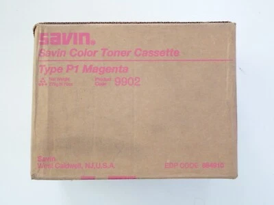 Ricoh/Savin 884910 9902 P1 Magenta Toner Cassette for DSc332/DSc338/C2820 NEW - Image 1 of 4