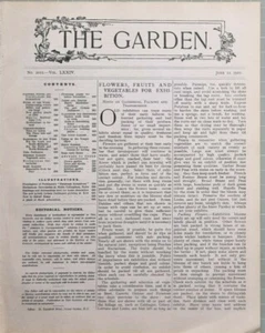 1910 ANTIQUE THE GARDEN MAGAZINE JUNE 11th 1910 ~ No 2012 Vol LXXIV - Picture 1 of 7