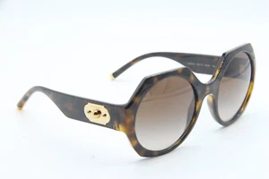 NEW DOLCE & GABBANA DG 6120 502/13 HAVANA BROWN AUTHENTIC SUNGLASSES 54-21 - Picture 1 of 3