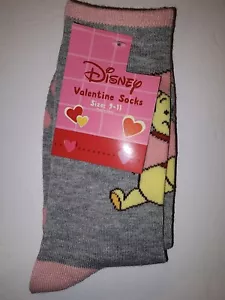 Nuevos calcetines de San Valentín Disney Winnie the Pooh - Imagen 1 de 3