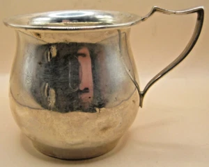 Birmingham 1944 Sterling Silber Becher mit späterer Inschrift graviert Patricia - Bild 1 von 6