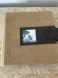 Umbra Chalet Faux Suide,wood Photo Album For 104 Photos(26 Pagesx4 Photos, 6x4”) - Picture 1 of 12