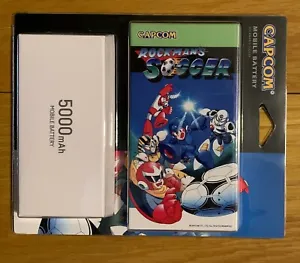 Rockman Soccer Mobile Battery Charger Phone Capcom Limited Rare Japan