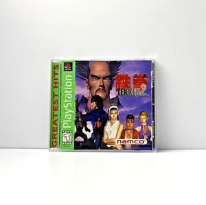 Tekken 2 Sony PlayStation 1 PS1 VGC CIB Complete + Manual Tested Free Shipping - Picture 1 of 5