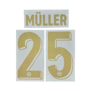 OFFICIAL MULLER #25 FC Bayern 125 Anniversary Print - Picture 1 of 6