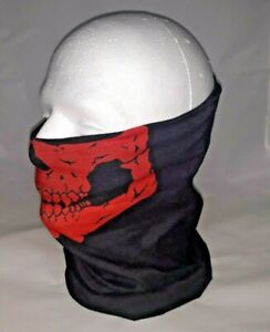 Skull Face Mask NEW ❄ Cold Weather Moisture-Wicking Microfiber Winter Halloween