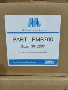 McGrann Digital Imaging PMB700 36x200 6,1 mil Polypropylen Banner matt - Bild 1 von 2
