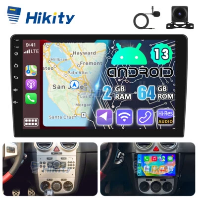 64GB Android13 Radio CarPlay GPS Navi +Kamera Für Opel Astra Corsa Antara Zafira - Bild 1 von 4