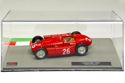 ALBERTO ASCARI Lancia D50 - Coche de carreras F1 1955 - Modelo coleccionable escala 1:43 Foto 1 de 2