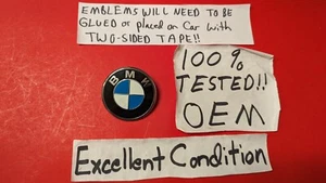 ✅OEM 1999-2006 BMW E46 CONVERTIBLE EMBLEM LOGO BADGE TRUNK LID 330Ci 325Ci 61MM - Picture 1 of 11