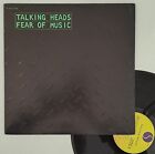 LP 33T Talking Heads  "Fear of music" - (TB/TB)
