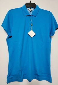 Clover by Bobbi Jones Poloshirt Größe XL tiefwasserblau - Bild 1 von 5