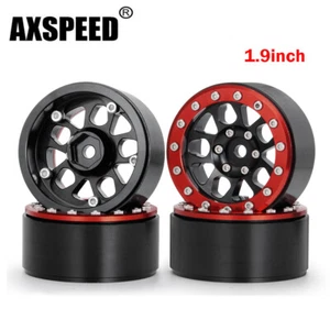 4Stück Metall Felgen 1,9'' Beadlock Wheel Rims Für 1/10 RC Axial SCX10 TRX-4 D90 - Bild 1 von 9