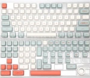 Salmon Fish Keycap MDA Height PBT 135 KeyCaps Dye-sub New For Cherry MX Keyboard - Picture 1 of 7