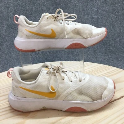 Nike туфли женщин 7,5 город Rep TR низкий кроссовок DA1351-101 желтый белый сетки - Изображение 1 из 4