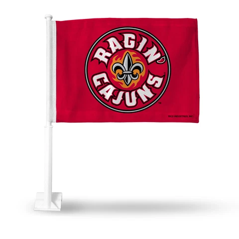 Louisiana Lafayette Ragin Cajuns 11X14 Window Mount 2-Sided Car Flag Cover