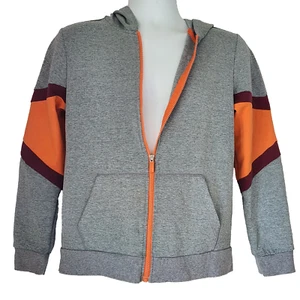Athletic Works Hoodie Full Zip Kids Boys Size XL (14-16) Gray Youth Sweatshirt - Picture 1 of 11