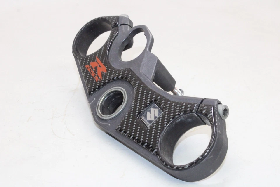 06-09 SUZUKI GSXR 600 HORQUILLAS OEM ABRAZADERA TRIPLE ÁRBOL SUPERIOR Foto 1 de 4