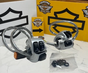 OEM 96-06 HD V-Rod VRod Sportster Dyna Softail Road  King Hand Controls Switches - Bild 1 von 10