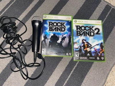 Rock Band USB Microphone Xbox 360 & PlayStation Working With Rock Band 1 &2 Game - Image 1 of 4