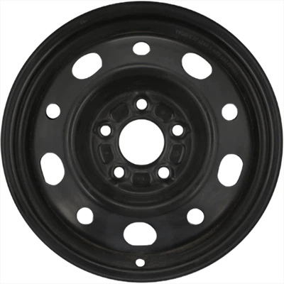 15" 15x6" Factory OEM Black Steel Wheel Rim for 2007-2012 Dodge Caliber - Image 1 of 4