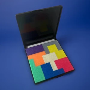 Legent Tetris Game Black Case Travel Brain Teaser Memory Puzzle - Picture 1 of 6