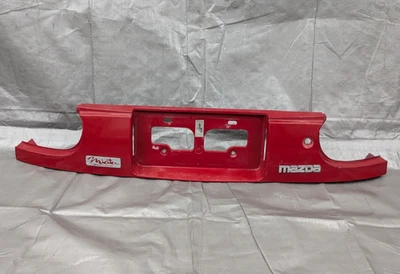 Mazda Miata MX-5 1990-1997 panel de acabado trasero / panel de ajuste trasero / rojo 97NASU Foto 1 de 4