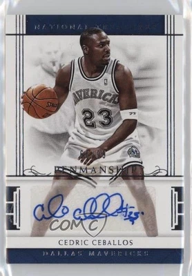 2016-17 Panini National Treasures Penmanship /99 Cedric Ceballos #14 Auto - Image 1 of 2