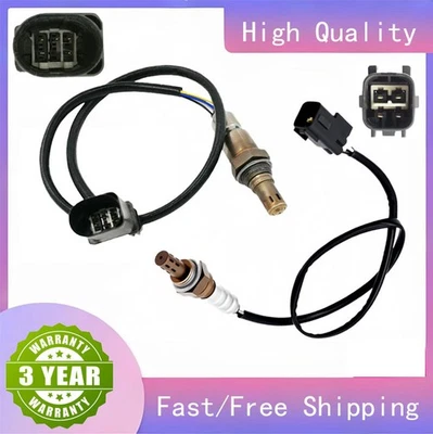 Sensor de oxígeno O2 para Hyundai Genesis Coupé Turbo 2,0 L L4 2013 2014 2 piezas arriba+abajo  Foto 1 de 4