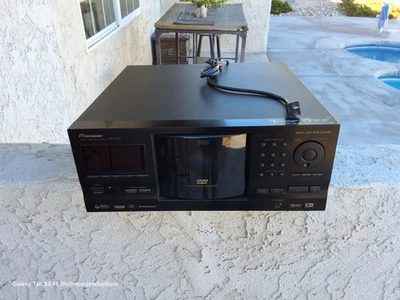 Pioneer 300+1 DVD/CD Disc Model DV-F727 Player Changer, read. - Image 1 of 4