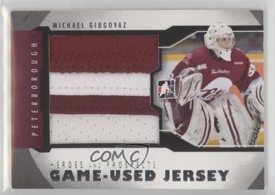 2012 ITG Heroes and Prospects Game-Used Silver Jersey /30 Michael Giugovaz #M-43 - Image 1 of 2