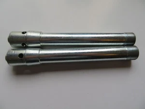 8698 - ROADHOLDER FORK DAMPER TUBES - PAIR - THESE ARE STEEL - 6 7/8'' LONG - Picture 1 of 4