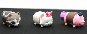 Lot of 3 Disney Tsum Tsum Loose Mini Figures Marie Cat Rocket Raccoon Bing Bong - Picture 1 of 24