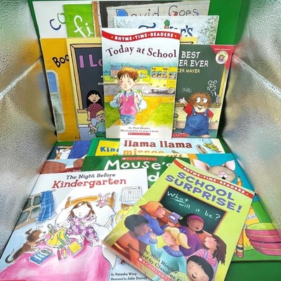 LOT 17 Teacher Owned Back to School Picture Books PreK/K Classroom Homeschool - Image 1 of 4