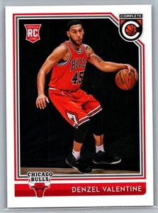2016-17 Panini Complete Denzel Valentine #37 Chicago Bulls Rookie - Picture 1 of 2