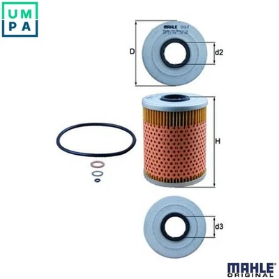 OIL FILTER OX 68D FOR ALPINA BMW 3/E6/E46/Convertible/5 M30 B30 3.0L 6cyl B10 - Image 1 of 4